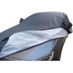 غطاء مقاوم للماء بطبقتين مبطن من PVC بسحاب جانبي متوافق مع BMW 316