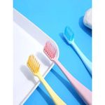 product_image_name-Generic-فرشاة أسنان 3 قطع - بلاستيك صلب لأسنان بيضاء وصحية-4