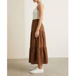 Freska Skirt 3 Layers  - Brown