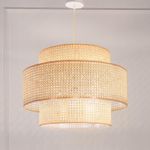 Generic Boho Chandelier Beige - image 2