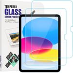 product_image_name-Generic-واقي شاشة مصنوع من زجاج مقوى مقاوم للصدمات والخدوش لجهاز اي باد (A16) الجيل 11/10 (2025/2022 11/10.9 بوصة)، HD عالي الدقة 99.99% ومناسب للجراب من جيتشي (عبوة 2 قطعة)-1