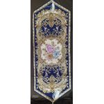 product_image_name-Generic-طقم تسريحه سوبرالمفرش مبطن طبقتين - الطقم ٣ قطع - اللون ( ازرق ) - الخامه جوبلان مبطن و يتكون من ( رنر مقاس ١٠٠ * ٣٧  سم  - و2طقطوقه مقاس ٥٠ * ٣٧ سم )-4