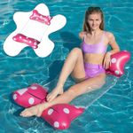 Generic عوامة سرير قابلة للنفخ شكل فيونكة - image 2