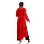 product_image_name-Generic-Long Sleeves Hooded Slip On Cardigan - Hot Red-5