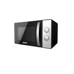 Zanussi Microwave 23 Liters With Grill, Color Silver * Black - ZMG23K38GB