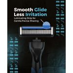 product_image_name-Lord-ماكينة حلاقة لورد نبتي 3 شفرات (مقبض + 4 شفرات ثلاثية)-4