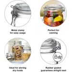 product_image_name-Generic-برطمان تخزين زجاج كليبس 1 لتر -2