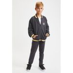 Defacto Knitted Bottom Trousers - Anthra