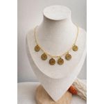 product_image_name-Generic-Elegant stainless steel necklace with 6 pendants-2