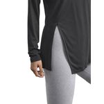 product_image_name-Nileton-تيشيرت رياضي - تيشيرت بأكمام طويلة وفتحة جانبية - تيشيرت طويل للتمارين الرياضية والملابس الرياضية - تيشيرت نسائي كاجوال برقبة دائرية مناسب للأنشطة الخارجية-5