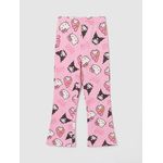 LC Waikiki بنطلونات بيجامة للفتيات بطبعة Hello Kitty مع خصر مطاطي