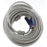 كابل شاشة فيجا 20 متر, ابيض