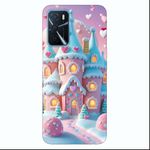 جراب هاتف محمول مطبوع من السيليكون SS متوافق مع Oppo A16