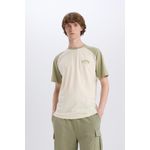 product_image_name-Defacto-Boxy Fit Crew Neck Printed T-Shirt-4