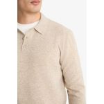 product_image_name-Defacto-بلوفر بطوق بولو ملائم قياسي من الصوف 100%-5