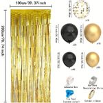 product_image_name-Generic-مجموعه كامله لزينه عيد ميلاد - جولد فأسود 16  قطعه-2