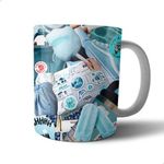 1100 Ceramic Mug - Multicolor