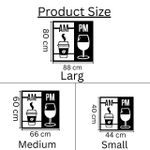 product_image_name-Generic-ديكور منزلي - شكل فنجان قهوة وكأس نبيذ - للمطبخ أو غرفة المعيشة-4