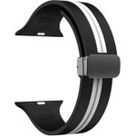 product_image_name-Generic-حزام Dl3 Mobilak المغناطيسي المصنوع من السليكون لساعة أبل ووتش ألترا باند 49mm 45mm 44mm 42mm 41mm 40mm 38mm للرجال/النساء، حزام معصم رياضي ناعم من السيليكون لاستبدال حزام iwatch السلاسل 9/8/7/6/5/4/3/2/SE/Ultra2-3