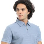 product_image_name-Andora-بولو رجالي مقلم جاكار - ازرق-4