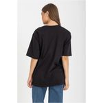 product_image_name-Esla-Short Sleeves Plain Relax Fit Comfy Shirt - Black-3