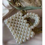 product_image_name-Generic-Handmade bag - handbag - fluffy pearls Off-white-1