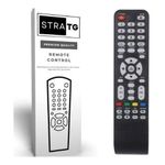 StraTG جهاز تحكم عن بعد بديل من ستراتيجى لشاشة تلفزيون Prifix