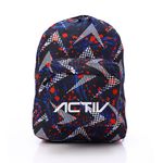 Activ Zipper Backpack With Front Pocket - Black