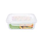 Neoflam Wavelock Glass Food Storage â€“ 1.5L Rectangular clear 1.5Liters