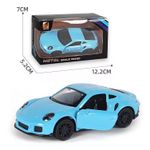 product_image_name-Generic-سيارة معدنية مصنوعة من الصب باللون الأزرق-2