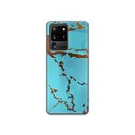 product_image_name-OZO Skins-Gold Blue Marble Sticker For Samsung Galaxy S20 Ultra-1