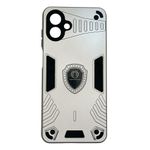 غطاء مزدوج الطبقة شديد التحمل مضاد للصدمات بظهر مط لجهاز Samsung Galaxy A07