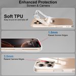 product_image_name-Generic-جراب حماية شفاف من جل البولي يوريثين الحراري الناعم والسيليكون المرن المقاوم للخدش لموبايل آيفون 16 برو ماكس -5