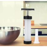 product_image_name-Generic-أداة حشو اللحوم لصنع النقانق المنزلية - حشو يدوي للنقانق مع 3 قمع-5