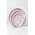 product_image_name-Generic-3415 3-Piece Medium and Small Melamine Tray Set, Multicolor-1