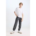 product_image_name-Defacto-Boy Cargo Jogger Trousers - Antracite-3
