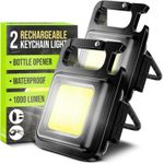 product_image_name-Generic-ضوء عمل ميدالية المفاتيح COB Spanner In The Works، كشافات 1000 لومن  LED ساطعة للغاية قابلة للشحن، ميدالية مفاتيح LED، هدايا صغيرة مثالية لمهرجانات المحتفلين وراكبي الخيل والسباكين والكهربائيين-1