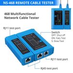 جيني جهاز اختبار الكابلات RJ11+RJ45