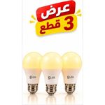 Generic عرض 3 لمبات LED 12 وات بقاعدة E27 وإضاءة دافئة – شكل A60 - image 6