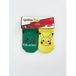 product_image_name-LC Waikiki-Pikachu Patterned Boy's Trainer Socks 5 Pack-2
