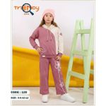 طقم شتوي بناتي مكون من قطعتين