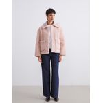 product_image_name-LC Waikiki-معطف تيدي بأكمام طويلة و ياقة سادة للسيدات-2