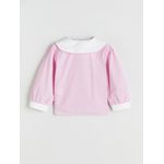 product_image_name-LC Waikiki-Peter Pan Collar Plaid Girl's Shirt-2