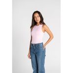 OUTDATED Round Neck Bodysuit - Light pink - image 3