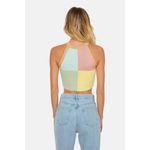 product_image_name-Trendyol-بلوزة نسائية قصيرة ملونة من ترينديول - صفراء-5