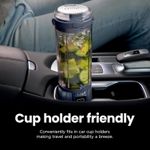 product_image_name-Ninja-خلاط محمول BC151EM لاسلكي شخصي بلاست من نينجا، 530 مل وعاء خلاط شخصي لعصائر السموذي والعصائر، خالي من مادة بيسفينول أ، غطاء مقاوم للتسرب مع فوهة للشرب، قابل لإعادة الشحن عبر USB نوع C، قطع آمنة-8