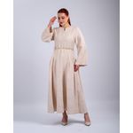 product_image_name-General-Beige Flared Side Dress-1