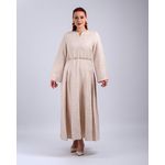 product_image_name-General-Beige Flared Side Dress-2