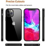 product_image_name-Generic-جراب موبايل شفاف من ماجيك ماسك جراب خلفي صلب واقي وشفاف بإطار من السيليكون أسود متوافق مع آيفون 13 برو ماكس IPHONE 13 PRO MAX-3