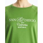 product_image_name-LC Waikiki-Embroidered Oversize Women's Sweatshirt Tunic-4